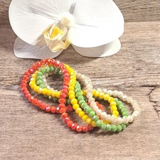 Armband im 4er Set Perlenarmband 3 Farbvarianten Schmuck Modeschmuck Geschenk