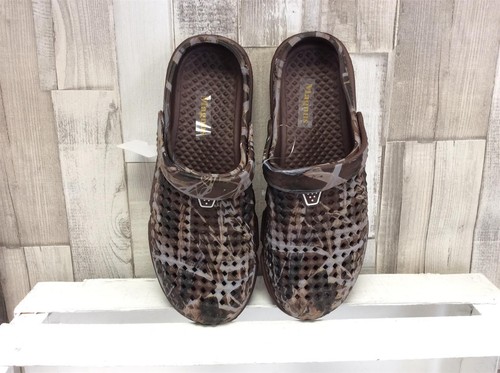 Herren badeclog braun - badeclog,