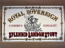 Emailschild, Bier, Royal