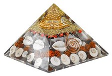 Natural Orgone Laxmi Pyramid