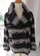 H&M Wolljacke Jacke Karomuster