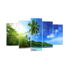 Wandbilder 160x85cm 5 tlg