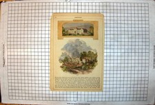 Antiker alter Druck Soho