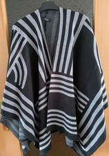 Damen Strick-Poncho