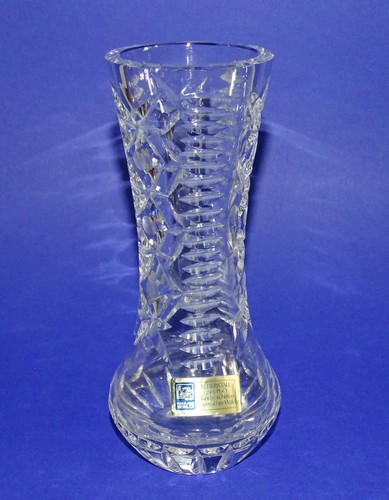 Bleikristall vase klar - bleikristall,