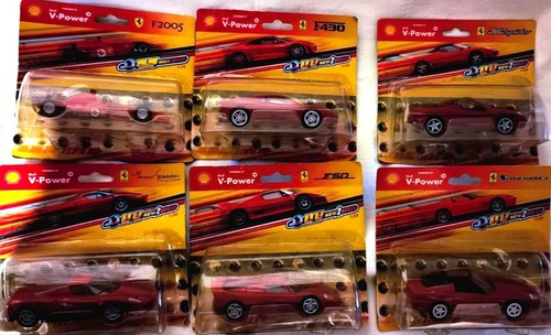 Shell power ferrari sammlung - v-power, ferrari-sammlung