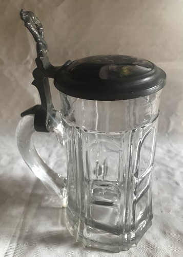 Bierkrug glaskrug mit deckel - glaskrug,