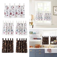 Zimmer Küche Fenster Vorhang Landhausstil Panel Cafe Vorhang Wohnzimmer