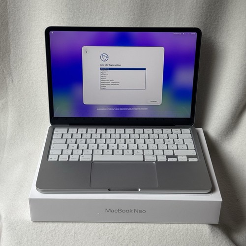 Apple macbook neo - neo, silber