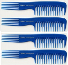 4 x Toupierkamm Toupier Gabelkamm Gabeltoupierkamm Locken Kamm groß 20 x 4,5 cm