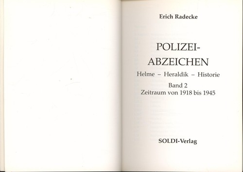 Polizei abzeichen band - 2.,