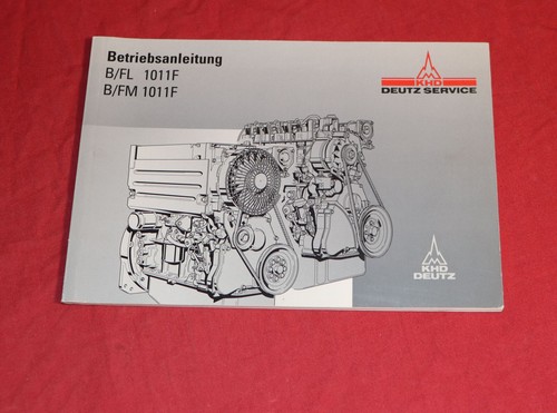 Betriebsanleitung deutz motor - betriebsanleitung,