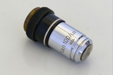 Zeiss West Mikroskop Objektiv Plan 100x 160 RMS Standard microscope objective