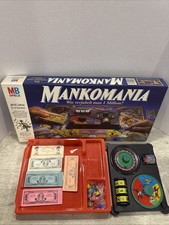 MANKOMANIA Brett Spiel MB Blau