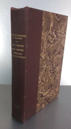 Anatole france les - anatole, opinions