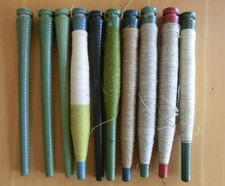 Web Spulen mit  und ohne Garn 10 Stück