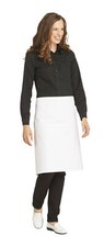 LEIBER Vorbinder 02/541 weiß 60x80cm Halbschürze Schürze Kochschürze Gastronomie