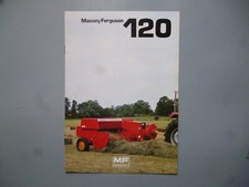 Massey-Ferguson 120 Hochdruckpresse   Orig. Prospekt 8 Seiten