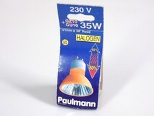 35W Paulmann 836.24 230V GU10 GZ10 51mm 38° Halogen Stiftsockel Leuchtmittel