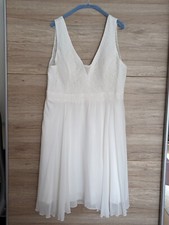 Braut-/Abendkleid, Juju & Christine, Größe 42/44, weiß, sehr guter Zustand!