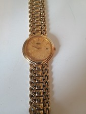 SEHR SELTENE SEIKO HERRENUHR VERGOLDET DRESS QUARZ VON 1982 MODELL: 7N29-6030 NE