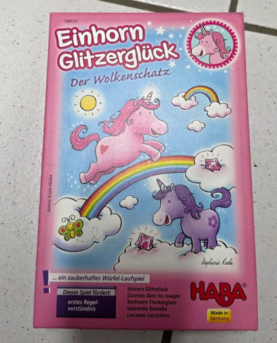 Haba einhorn glitzerglück - glitzerglück, –