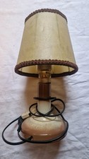 Vintage Art Deco Nachttischlampe Zellulose, 1920er