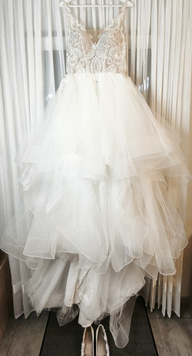 Brautkleid inkl reifrock - inkl.,