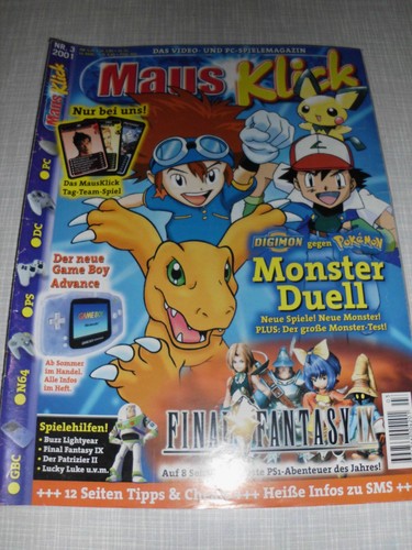 Maus klick magazin 3 2001 - maus,