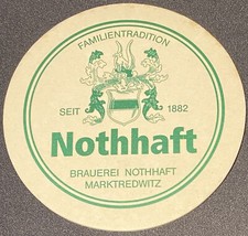 Bierdeckel /Bierfilzl  Brauerei Nothhaft Marktredwitz   (O5-11-17-1)