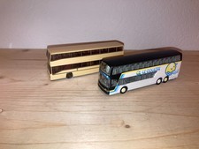 Herpa / Wiking- 2 Busmodelle - Doppeldecker - Setra und MAN -