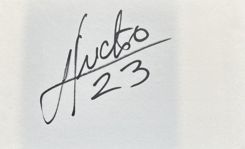 Jurica vucko handsignierte - vucko.,