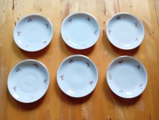 6 kleine Freiberger Porzellan