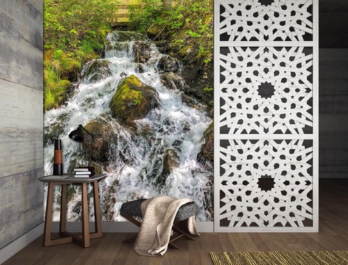 Wasserfall steine q4169 - wasserfall,