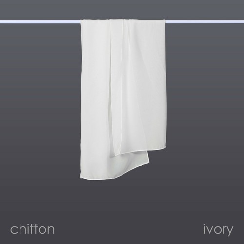 Chiffon stola schale tuch 37cm - tuch,