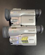 2X Panasonic Digital Video Mini-DV Camcorder NV-DX100 + NV-DX110 - 3CCD Objektiv
