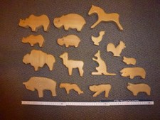 HUPF 28 Holztiere Kinder Spielzeug (ähnlich Ostheimer)