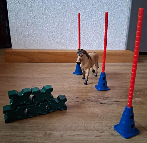 Schleich pony slalom - schleich, pony-slalom