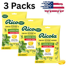 3-PK Ricola Sugar Free Lemon