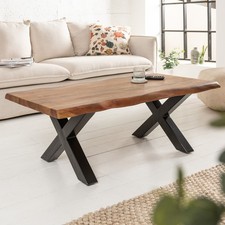 Massivholz Couchtisch MAMMUT