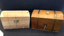 DDR Holz-Schatz-Kiste Souvenir