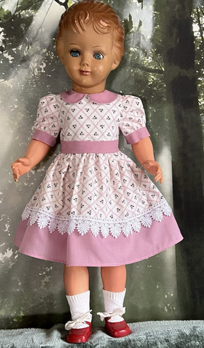 Puppenmode kleidchen - puppenmode,