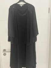 Kleid Abendkleid Chiffon mit Jäckchen Gr.46
