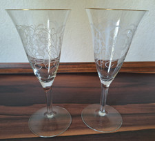 2 Sektgläser, vintage