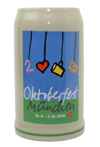 Original oktoberfestkrug 2000 - original,
