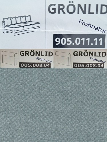 Ikea grönlid bezug für 3er - grÖnlid,