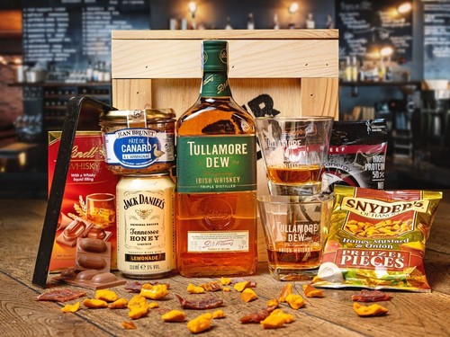 Geschenkbox mit tullamore dew - tullamore,