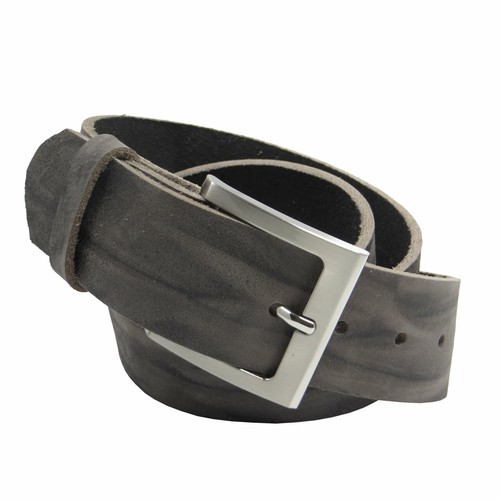 Ledergürtel breit grau - ledergürtel,