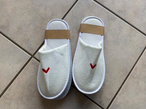 Paar hotelslipper hausschuhe - 2,