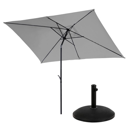 Sonnenschirm 3x2m set - sonnenschirm,